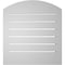 Ekena Millwork Arch Top Surface Mount PVC Gable Vent: Non-Functional, w/2"W x 1-1/2"P Brickmould Frame, 20"W x 20"H GVPAR20X2002SN - alternate 4